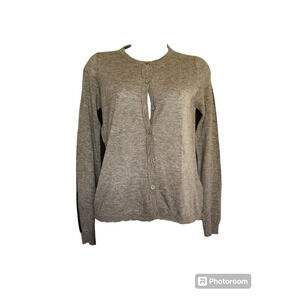 Zadiq & Voltaire Embellished Dual Tone Knit Cashmere Sweater S